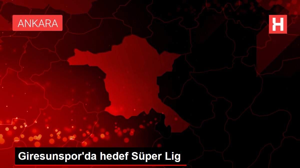 Giresunspor'da hedef Süper Lig