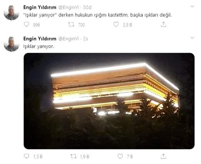 Son Dakika! AYM üyesinin tepki çeken 'Işıklar yanıyor' paylaşımı sonrası Anayasa Mahkemesi olağanüstü toplanacak Son Dakika! AYM üyesinin tepki çeken 'Işıklar yanıyor' paylaşımı sonrası Anayasa Mahkemesi olağanüstü toplanacak