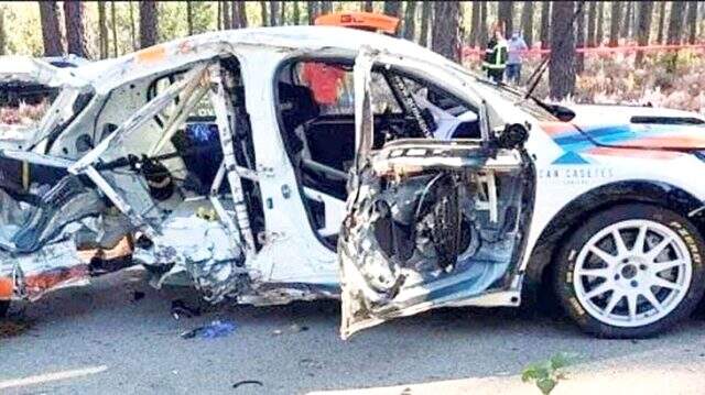 Yoldan çıkan araca sıkışıp kalbi duran yardımcı pilot Laura Salvo hayatını kaybetti