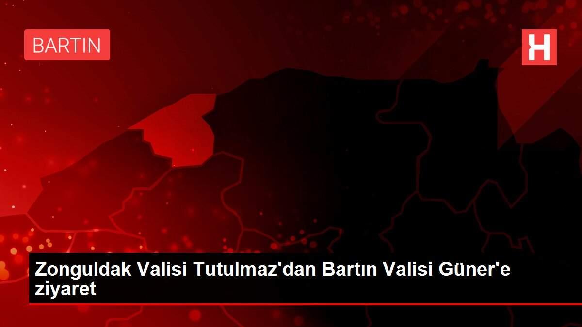 Zonguldak Valisi Tutulmaz'dan Bartın Valisi Güner'e ziyaret Zonguldak Valisi Tutulmaz'dan Bartın Valisi Güner'e ziyaret