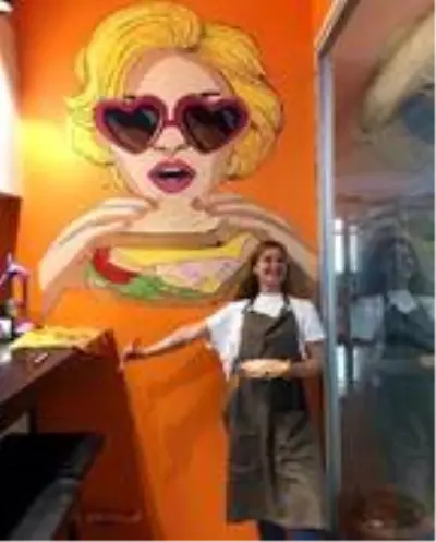 Bolu�da duvarlar, Melek Sinem�in çizimleriyle renkleniyor Bolu