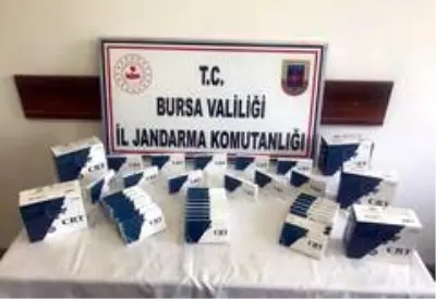 Bursa'da kaçak test kiti operasyonu Bursa'da kaçak test kiti operasyonu