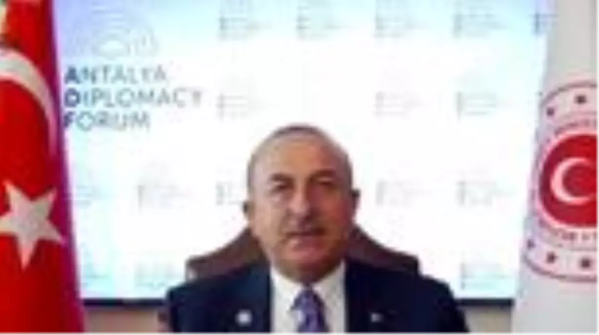 Son dakika haberi | Dışişleri Bakanı Çavuşoğlu, Antalya Diplomasi Forumu'na katıldı