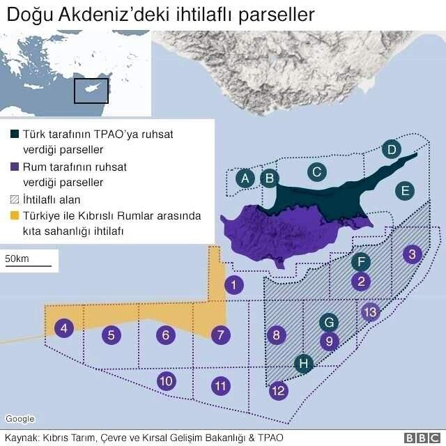 Fransa ve Almanya'dan Türkiye'ye Doğu Akdeniz suçlaması! Türkiye'ye bir hafta süre verildi!