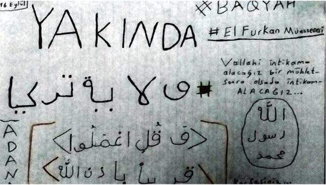 İntikam yeminleri edip sosyal medyadan paylaşan DEAŞ'lı terörist tutuklandı