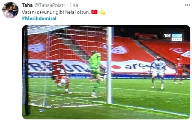 Merih Demiral'ın çizgiden çıkardığı top, geceye damga vurdu