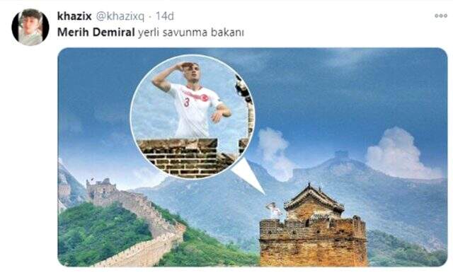 Merih Demiral'ın çizgiden çıkardığı top, geceye damga vurdu