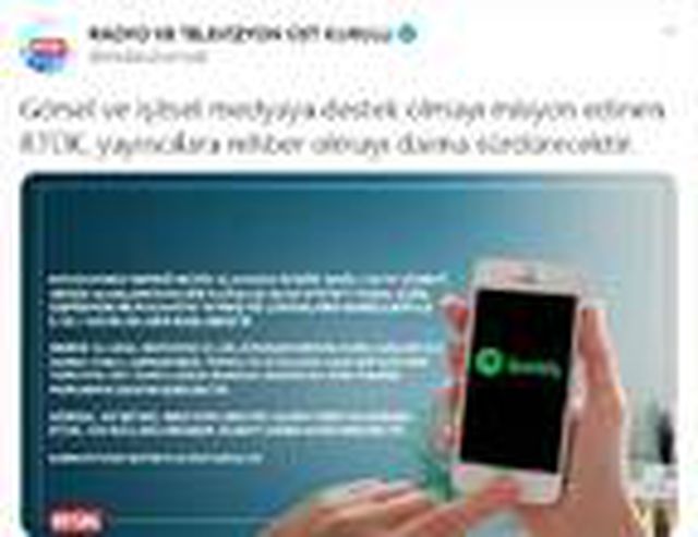 RTÜK'ten Spotify açıklaması: Yasal süre içerisinde müracaatını yaptı