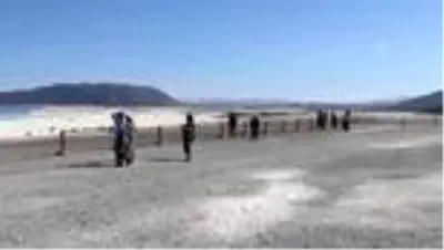 Son dakika haberi | Salda Gölü'nün Beyaz Adalar bölgesinde göle ve plaja giriş kapatıldı