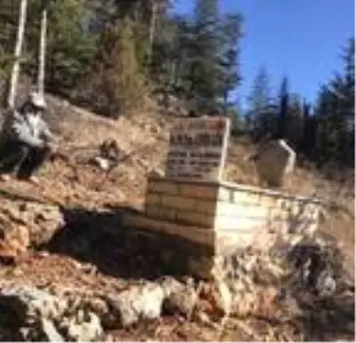 Şehit pilotun kaza yerindeki mezarlığı koruma altına alındı