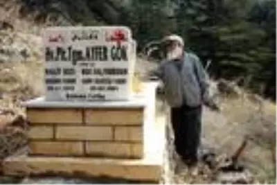 Şehit pilotun kaza yerindeki mezarlığı koruma altına alındı