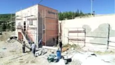 Bucak Belediyesi'nden içme suyu deposu çalışması Bucak Belediyesi'nden içme suyu deposu çalışması