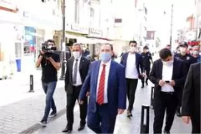 Eyüpsultan'da korona virüs denetimi Eyüpsultan'da korona virüs denetimi