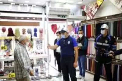 Eyüpsultan'da korona virüs denetimi Eyüpsultan'da korona virüs denetimi