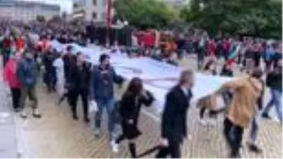 Son dakika haberleri | Hükümetin ve cumhuriyet başsavcısının istifası talebiyle süren protestolar 100. gününe girdi