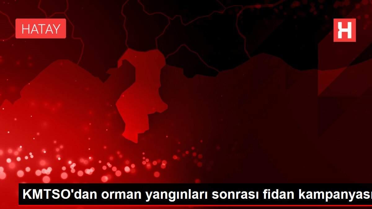 KMTSO'dan orman yangınları sonrası fidan kampanyası