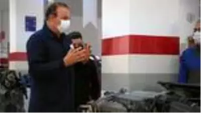 Meslek lisesinde araçlar için 'ultra hijyen sistemi' geliştirildi Meslek lisesinde araçlar için 'ultra hijyen sistemi' geliştirildi