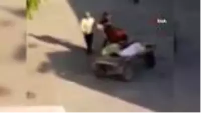 Yorgun düşen ata gitmesi için şişle şiddet uyguladı Yorgun düşen ata gitmesi için şişle şiddet uyguladı