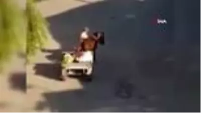 Yorgun düşen ata gitmesi için şişle şiddet uyguladı Yorgun düşen ata gitmesi için şişle şiddet uyguladı