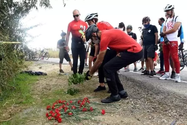 Bisiklet sporcusu Zeynep, arkadaşları tarafından anıldı