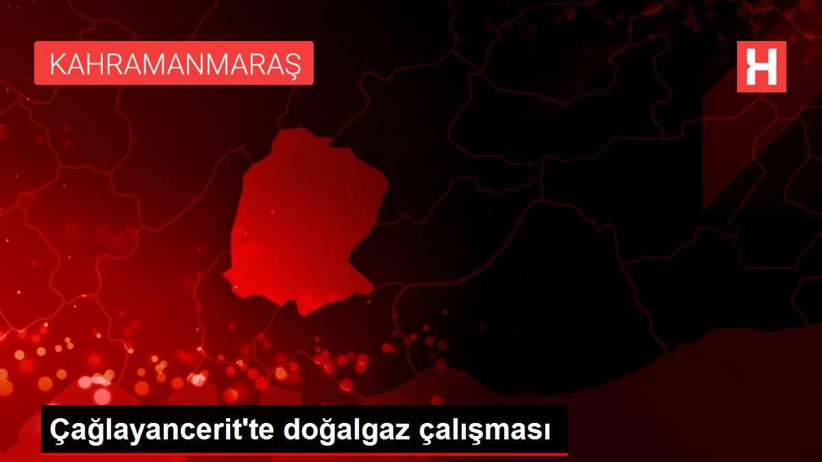Çağlayancerit'te doğalgaz çalışması