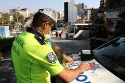 Maske denetiminde soba borulu otomobile ceza Maske denetiminde soba borulu otomobile ceza