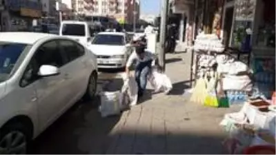 Akçakale zabıtasından korona virüs denetimi Akçakale zabıtasından korona virüs denetimi