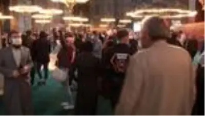 Azerbaycan Şeyhülislamı Ayasoyfa'yı ziyaret etti Azerbaycan Şeyhülislamı Ayasoyfa'yı ziyaret etti