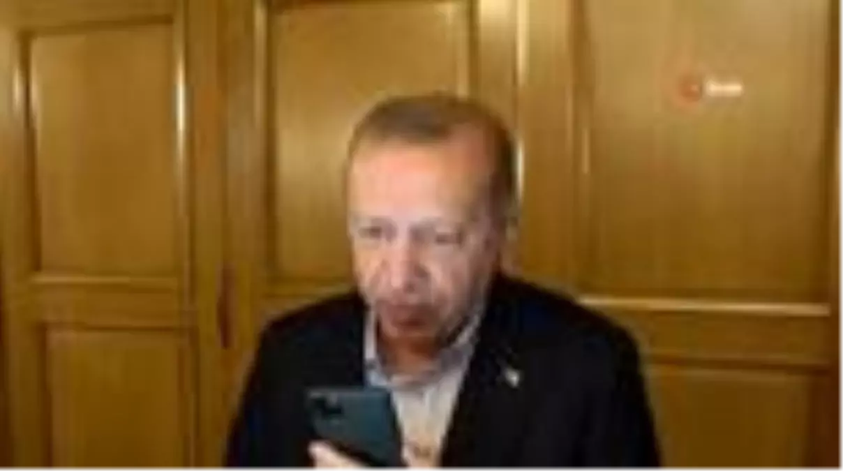Cumhurbaşkanı Erdoğan'dan KKTC Cumhurbaşkanı Tatar'a tebrik telefonu