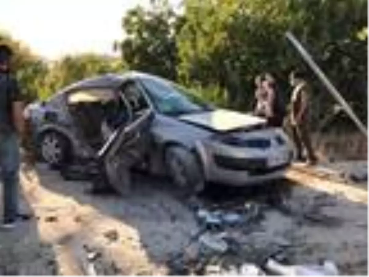 Elazığ'da otomobiller çarpıştı: 4 yaralı