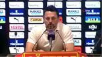 Erol Bulut: 'Oynanan futboldan memnunum' Erol Bulut: 'Oynanan futboldan memnunum'