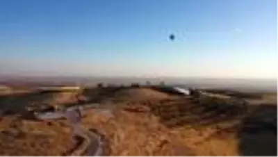 Göbeklitepe'de sıcak hava balonuyla resmi uçuşlar başladı Göbeklitepe'de sıcak hava balonuyla resmi uçuşlar başladı