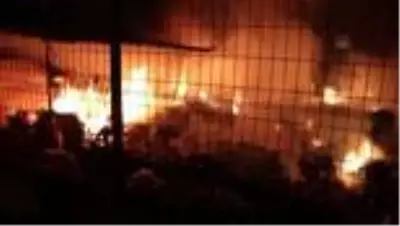 Karabük'te geri dönüşüm deposunda çıkan yangın kontrol altına alındı Karabük'te geri dönüşüm deposunda çıkan yangın kontrol altına alındı