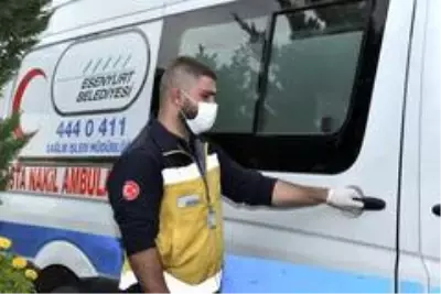 Karantinadaki vatandaş önlemler eşliğinde sınava girdi