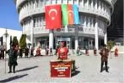 Malatya'da, mehter takımından Azerbaycan'a destek konseri Malatya'da, mehter takımından Azerbaycan'a destek konseri