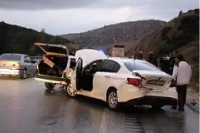 Manisa'da zincirleme trafik kazası: 4 yaralı