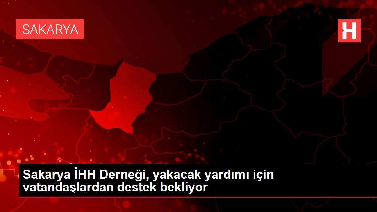Sakarya İHH Derneği, yakacak yardımı için vatandaşlardan destek bekliyor