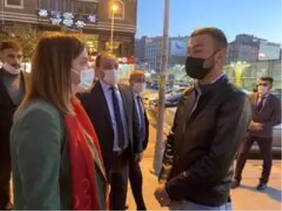 Arzu Erdem Erzurum esnafının sorunlarını dinledi Arzu Erdem Erzurum esnafının sorunlarını dinledi