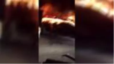 Başkentte sanayi sitesinde yangın (2) Başkentte sanayi sitesinde yangın (2)