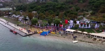 İstanbul Sprint Triatlonu'nda 300 sporcu mücadele etti
