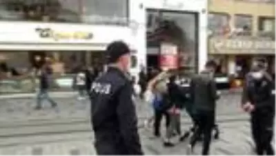 Son dakika haber | İstiklal Caddesi'nde maske denetimi Son dakika haber | İstiklal Caddesi'nde maske denetimi