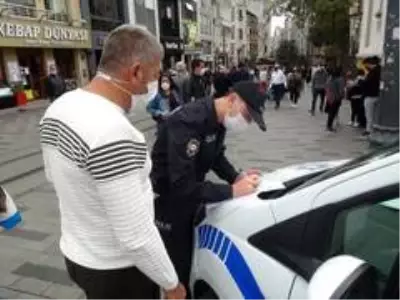 Son dakika haber | İstiklal Caddesi'nde maske denetimi Son dakika haber | İstiklal Caddesi'nde maske denetimi