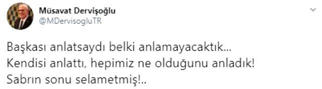 İYİ Parti Grup Başkanvekili Müsavat Dervişoğlu'ndan Ümit Özdağ'a jet yanıt: Niyetiniz ve pazarlıklarınız ifşa olmuştur