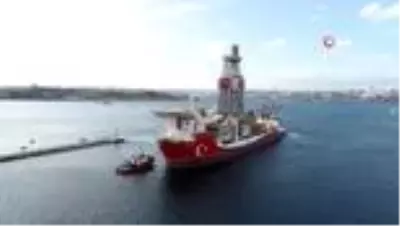 Kanuni sondaj gemisi Haydarpaşa Limanı'na yanaştı Kanuni sondaj gemisi Haydarpaşa Limanı'na yanaştı