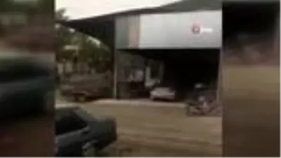 Kumluca'daki fırtına narenciye seralarını vurdu Kumluca'daki fırtına narenciye seralarını vurdu