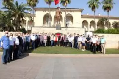 Mersin'de Muhtarlar Günü törenle kutlandı Mersin'de Muhtarlar Günü törenle kutlandı