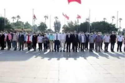 Mersin'de Muhtarlar Günü törenle kutlandı Mersin'de Muhtarlar Günü törenle kutlandı