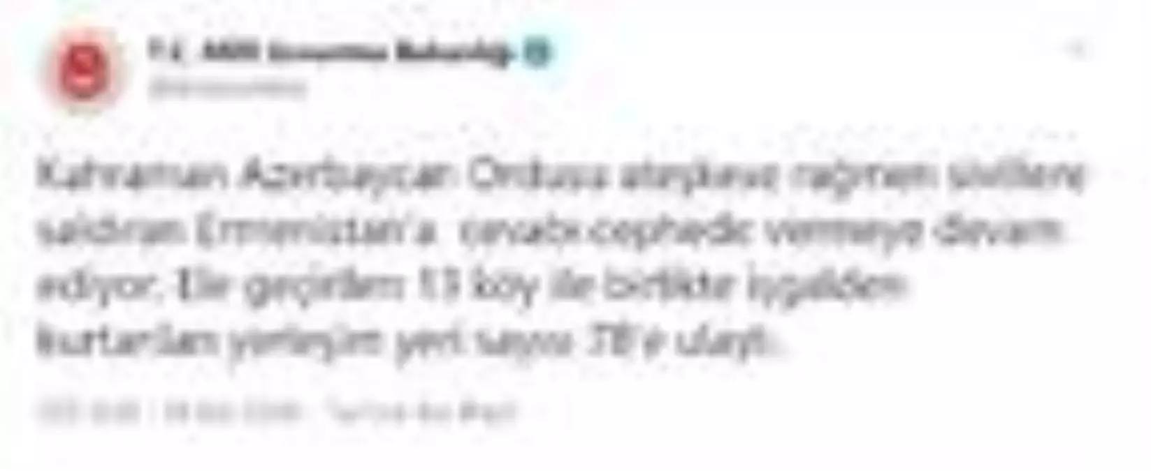 MSB: İşgalden kurtarılan yerleşim yeri sayısı 78'e ulaştı