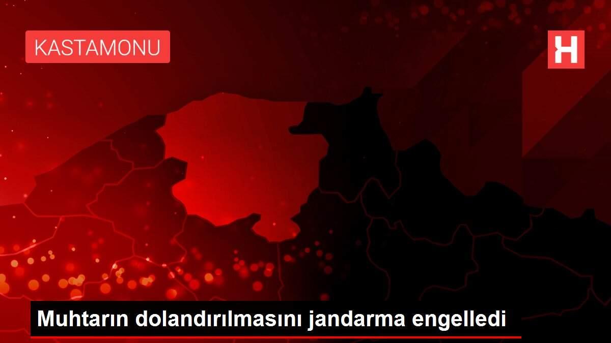Muhtarın dolandırılmasını jandarma engelledi