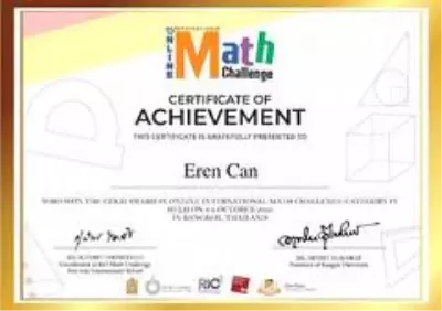SANKO Okullarının Uluslararası matematik yarışması başarısı SANKO Okullarının Uluslararası matematik yarışması başarısı